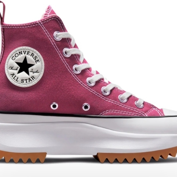 CONVERSE RUN STAR HIKE HI PLATFORM SESONAL COLOR  UNISEX WOMENS  SZ / 172362C - Picture 6 of 16